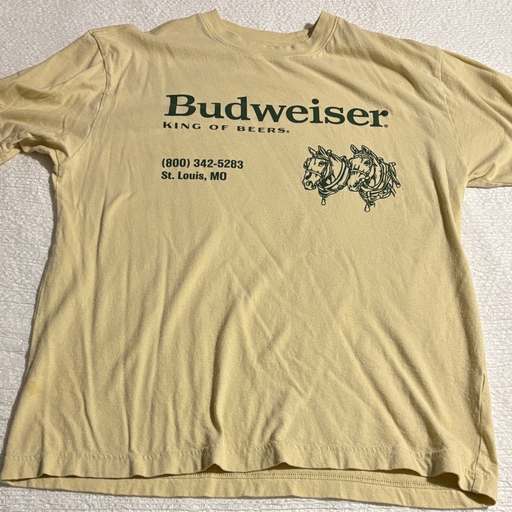 Mens Pacsun Budweiser Tee size M